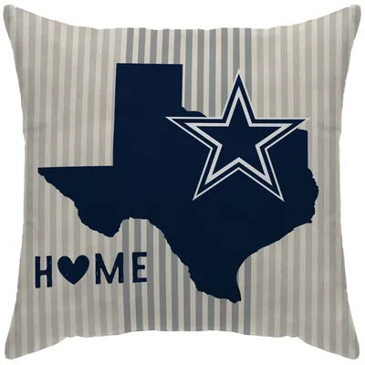 Dallas Cowboys 18'' x 18'' Home State Duck Cloth Décor Pillow