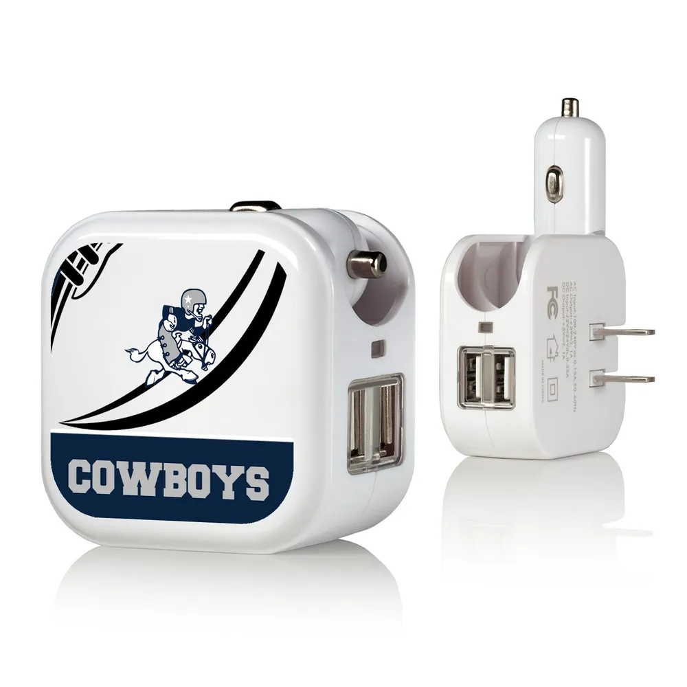 Lids Dallas Cowboys 2-in-1 Pastime Design USB Charger | Brazos Mall