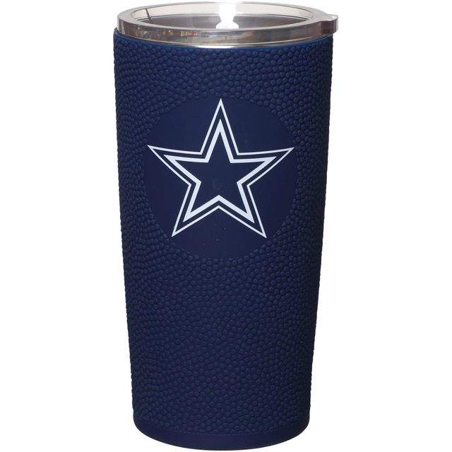 Cowboys de Dallas 20 oz. Acier inoxydable avec gobelet en silicone