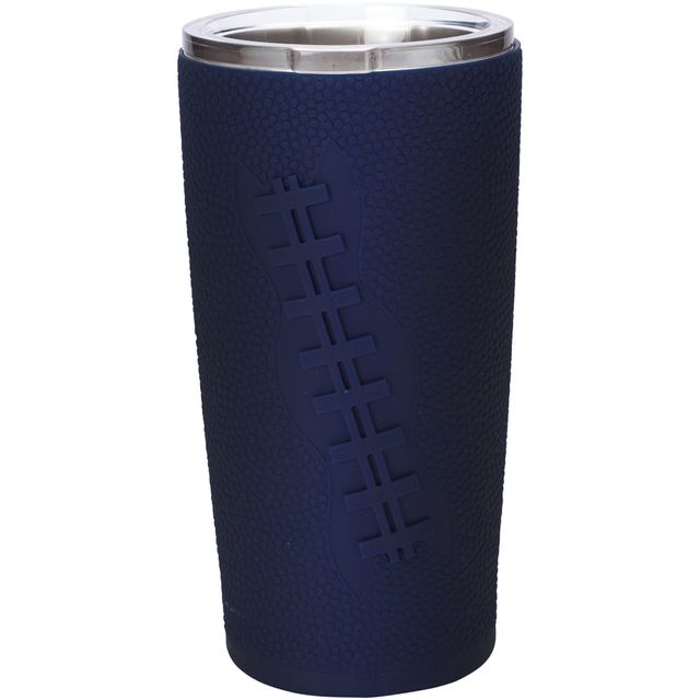 Cowboys de Dallas 20 oz. Acier inoxydable avec gobelet en silicone