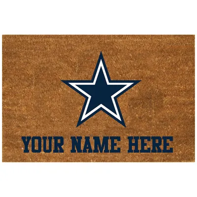 Dallas Cowboys 23'' x 35'' Personalized Door Mat