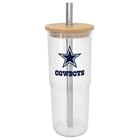 Dallas Cowboys 24oz. Glass Tumbler