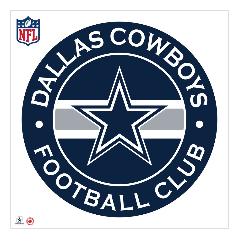 Dallas Cowboys: Alumigraphic Address Block Logo - NFL Outdoor Graphic 8W x 6H