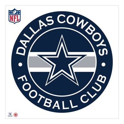 Dallas Cowboys 36'' x 36'' Logo Repositionable Wall - Decal