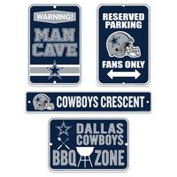 Dallas Cowboys 4-Piece Fan Sign - Set