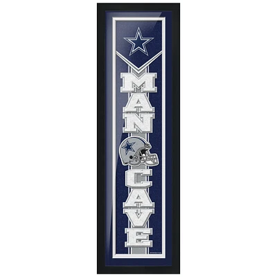 Dallas Cowboys 6'' x 22'' Man Cave Encadré - Oeuvre