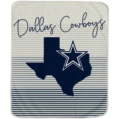 Dallas Cowboys 60'' x 70'' Ultra Fleece State Stripe Plush Blanket