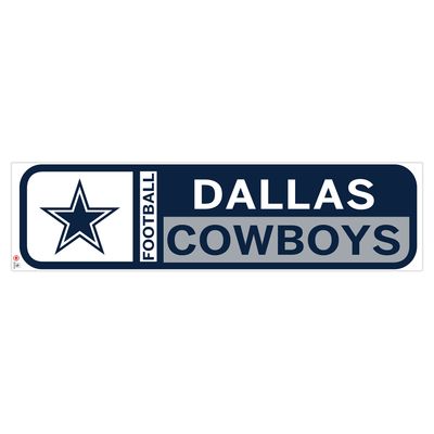 Dallas Cowboys 90'' x 23'' Team Logo Repositionable Wall - Decal