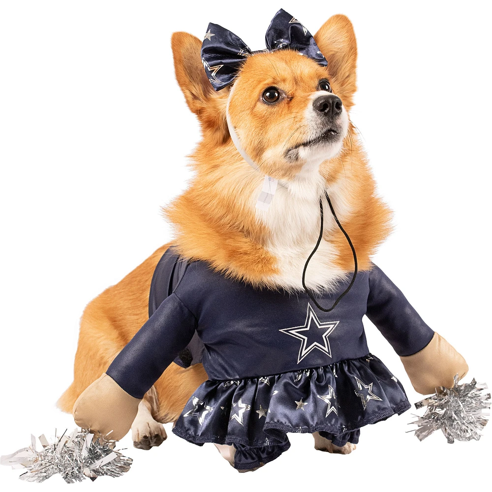 Costume de chien d'encouragement des Cowboys Dallas