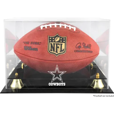 Dallas Cowboys Fanatics Authentic Golden Classic Team Logo Football Display Case