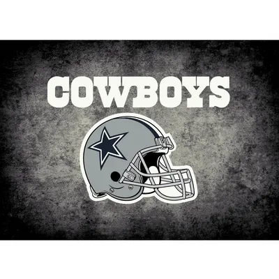 Dallas Cowboys Imperial 5'4'' x 7'8'' Distressed Rug