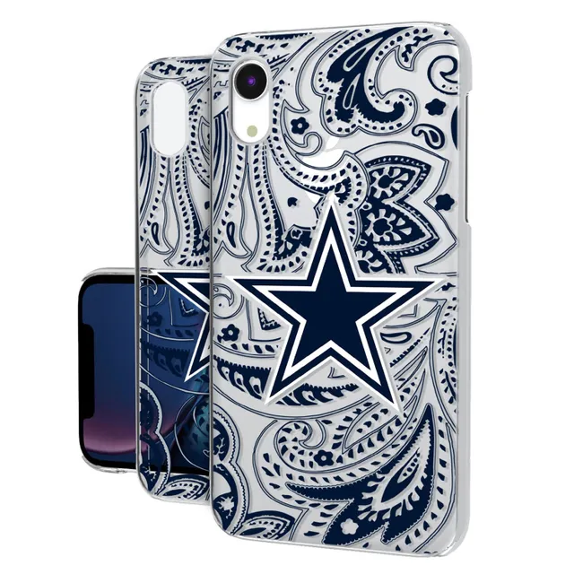 Lids Dallas Cowboys iPhone Clear Paisley Design Case