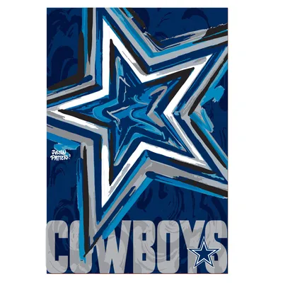 Dallas Cowboys Justin Patten Double-Sided Suede House Flag