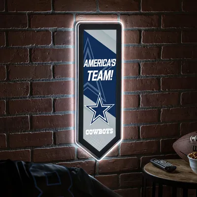 Dallas Cowboys 15 Round LED Lit Wall Sign