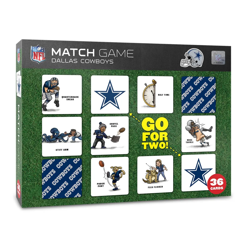 Lids Dallas Cowboys Licensed Memory Match Game