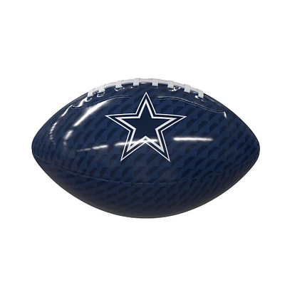 Mini ballon de football en caoutchouc brillant des Cowboys de Dallas