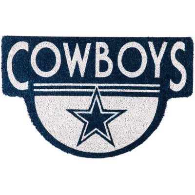 Dallas Cowboys Shaped Coir Doormat