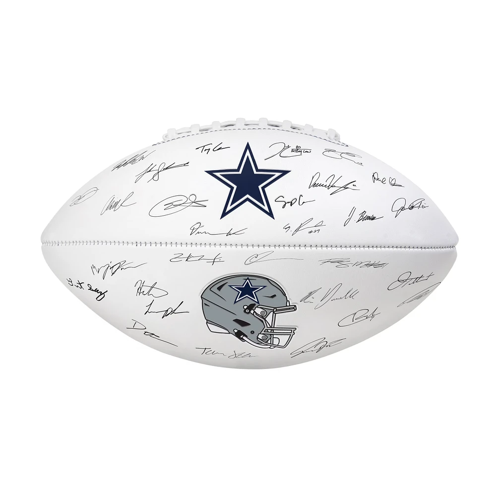 Ballon de football signature des Cowboys de Dallas