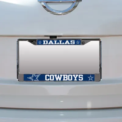 Dallas Cowboys Small Over Large Mega License Plate Frame