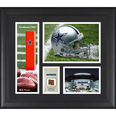 Atlanta Falcons Fanatics Authentic Framed 15 x 17 Team Impact Collage  with a Piece of Game-Used Football - Limited Edition of 500