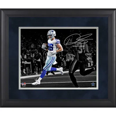 Trevon Diggs Dallas Cowboys Autographed Framed Spotlight Football Photo