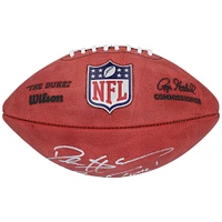 Ballon de football en couleur autographié par Deion Sanders des Dallas Cowboys avec l'inscription « Primetime »