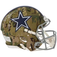 Ezekiel Elliott Dallas Cowboys Autographed Riddell Camo Alternate Speed  Mini Helmet