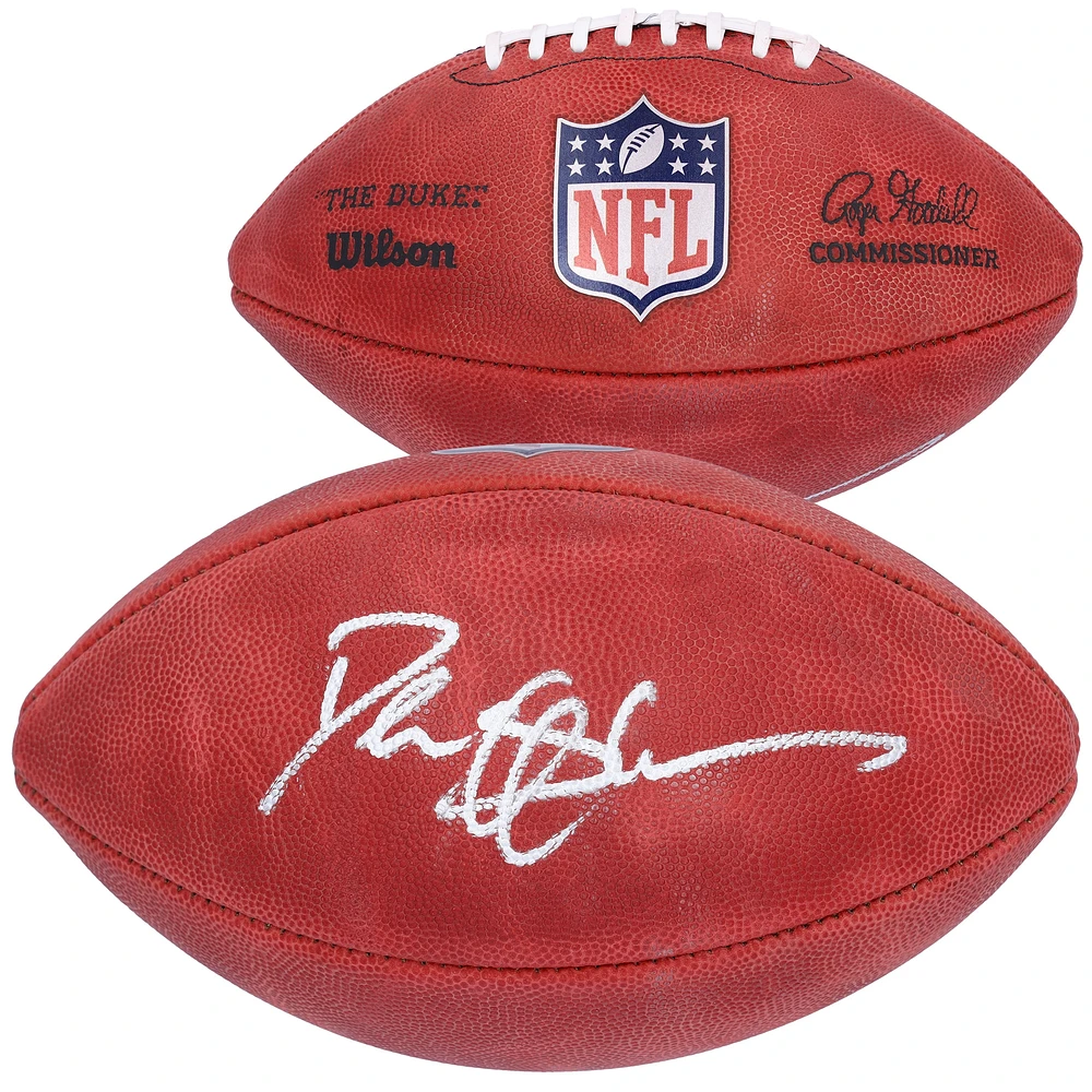 Deion Sanders Dallas Cowboys Autographed Wilson Duke Full Color Football