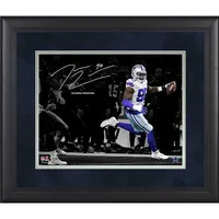 Trevon Diggs Dallas Cowboys Facsimile Signature Framed 11 x 14 Spotlight Photograph