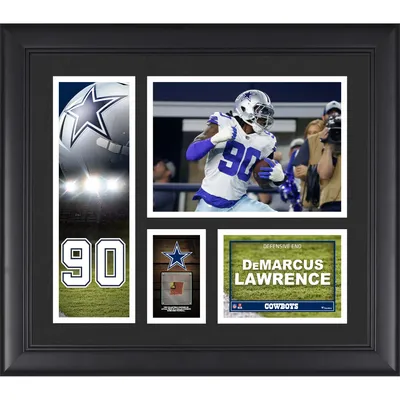 Dallas Cowboys Nike Game Road Jersey - White - DeMarcus Lawrence - Mens