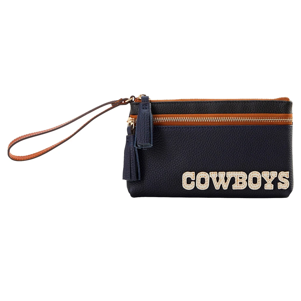 Dooney & Bourke Dallas Cowboys Infield Double-Zip Wristlet