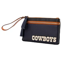 Dooney & Bourke Dallas Cowboys Infield Double-Zip Wristlet