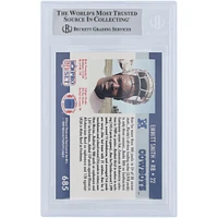 Emmitt Smith Dallas Cowboys Autographed 1990 Pro Set #685 Beckett Fanatics Witnessed Authenticated Rookie Card