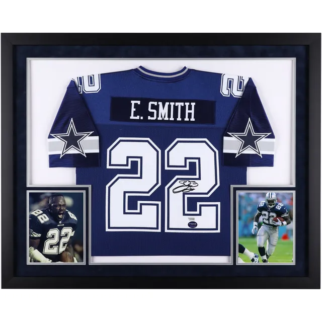 Autographed Dallas Cowboys Emmitt Smith Fanatics Authentic White