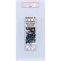 Passes autographiées d'Emmitt Smith Dallas Cowboys Walter Payton devient le meilleur rusher de tous les temps de la NFL Billet authentifié PSA 3/10 du 27 octobre 2002 avec l'inscription « All-Time Leading Rusher »