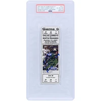Emmitt Smith Dallas Cowboys Autographed Passes Walter Payton to become the NFL's all-time leading rusher PSA Authenticated 4/10 Ticket from October 27, 2002 with "All-Time Leading Rusher" Inscription