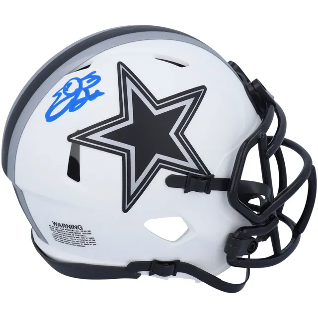 Emmitt Smith Signed Dallas Cowboys Lunar Eclipse White Matte Riddell Full  Size Speed Helmet - Emmitt Smith