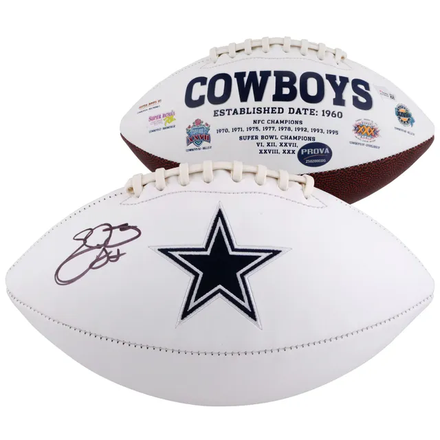 Emmitt Smith Dallas Cowboys Autographed Navy Mitchell & Ness