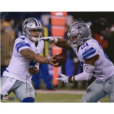 Dak Prescott Dallas Cowboys Unsigned Rushing Touchdown Photograph