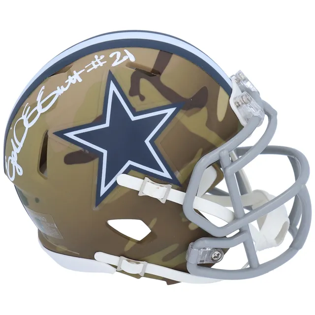 Lids Ezekiel Elliott Dallas Cowboys Fanatics Authentic Autographed Riddell  AMP Alternate Speed Mini Helmet