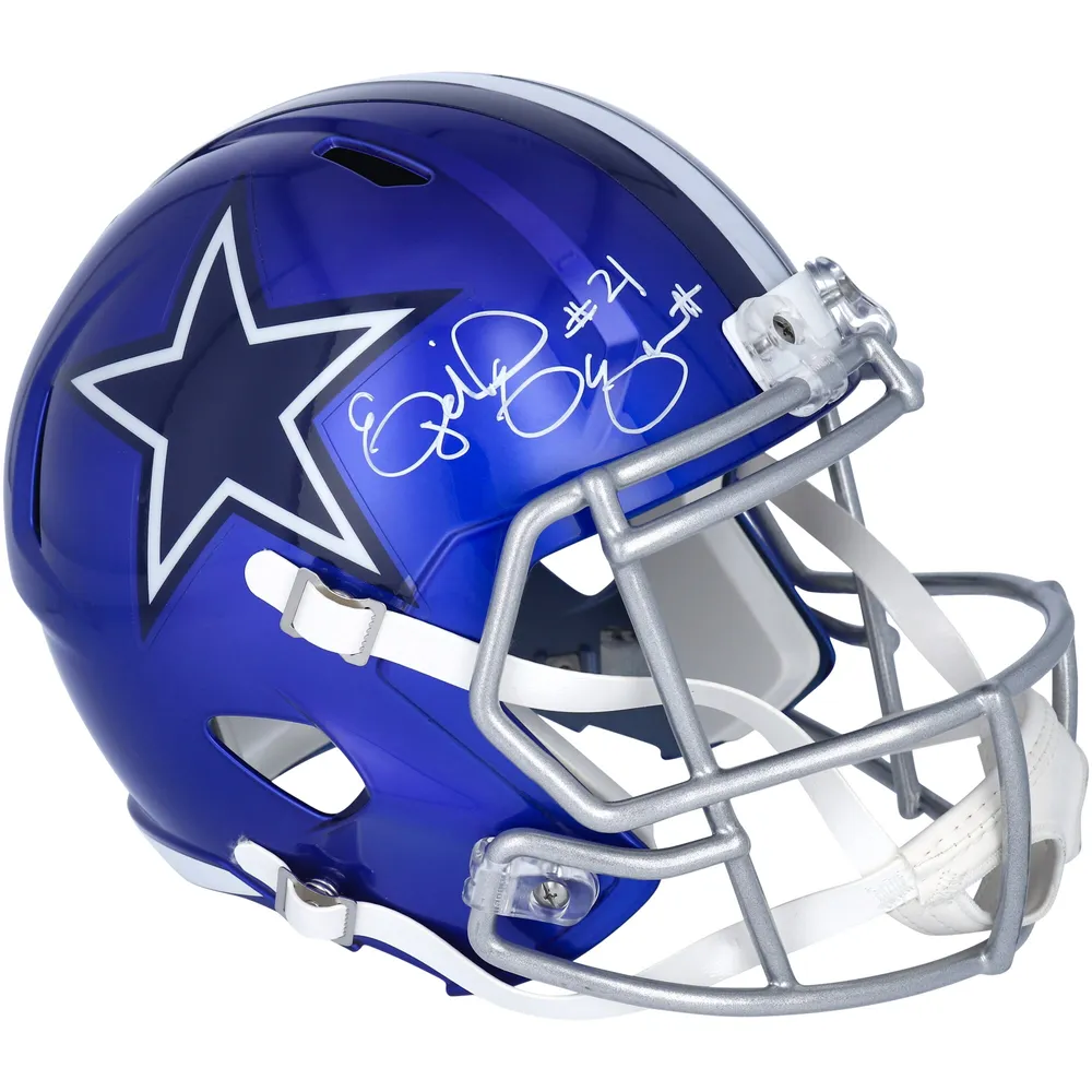 : Ezekiel Elliott Autographed Dallas Cowboys Camo Mini