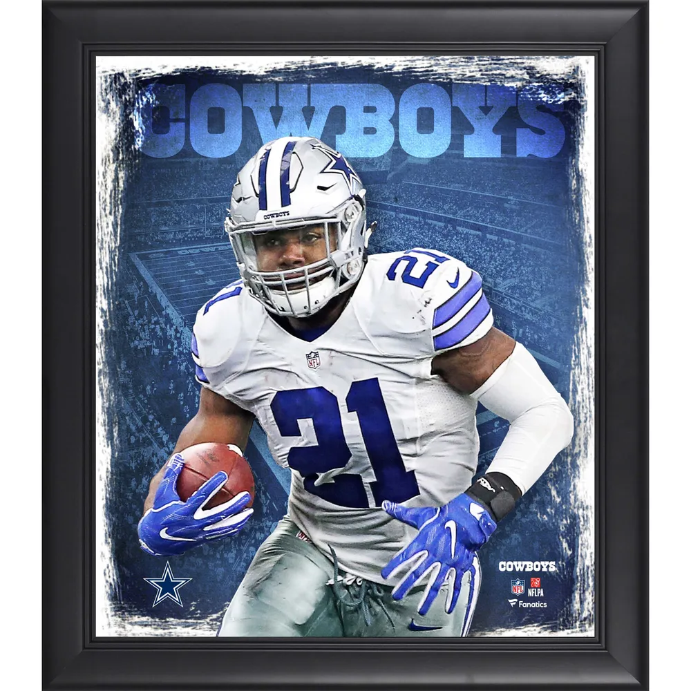 Dallas Cowboys Fanatics Authentic Framed 15 x 17 Team Threads Collage