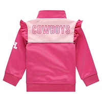 Ensemble de survêtement 2 pièces rose Dallas Cowboys pour filles WEAR by Erin Andrews