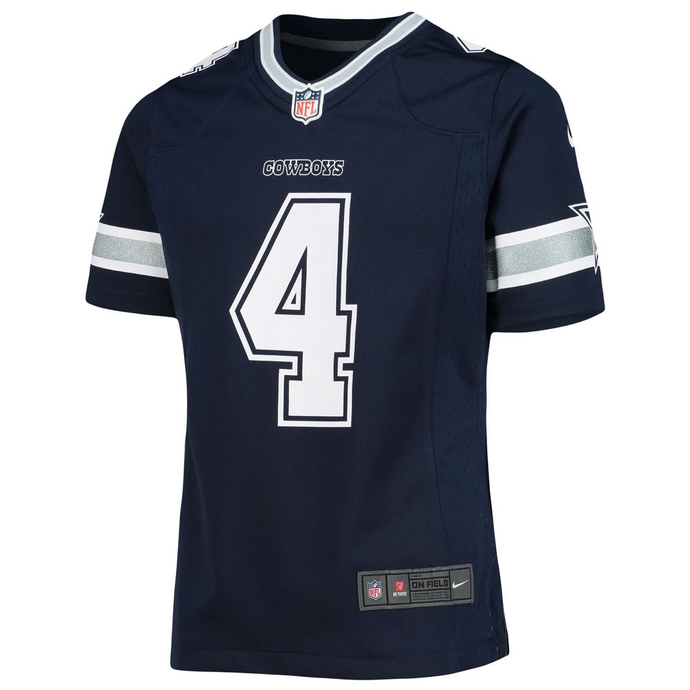 Youth Nike Dak Prescott White Dallas Cowboys Game Jersey