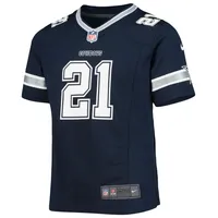 Youth Nike Ezekiel Elliott Navy Dallas Cowboys Game Jersey