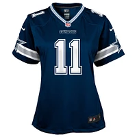 Maillot de match Nike Micah Parsons pour filles, bleu marine, Dallas Cowboys