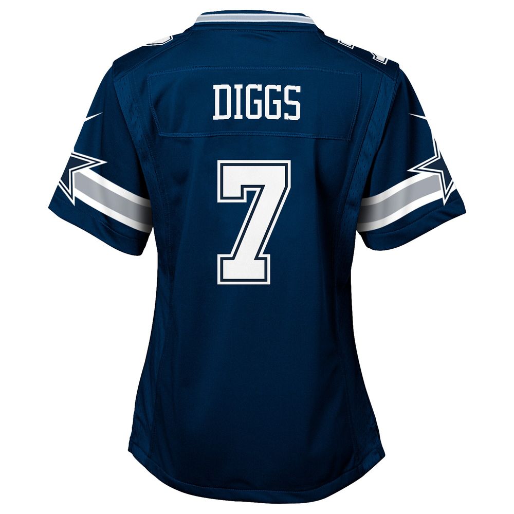 Nike Girls Youth Nike Trevon Diggs Navy Dallas Cowboys Game Jersey