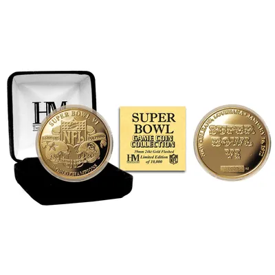 Dallas Cowboys Highland Mint Super Bowl VI Flip Coin