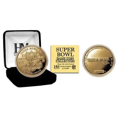 Dallas Cowboys Highland Mint Super Bowl XII Flip Coin