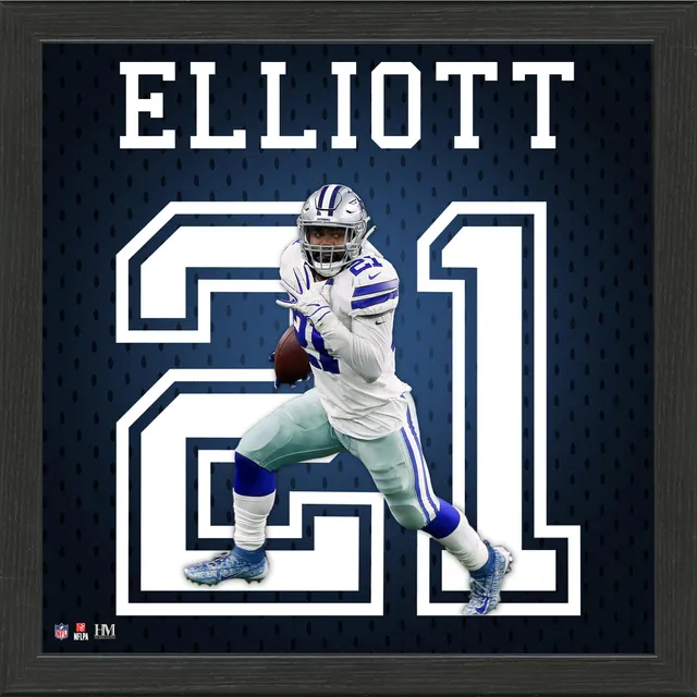 Lids Ezekiel Elliott Dallas Cowboys Nike Name & Number T-Shirt - Navy